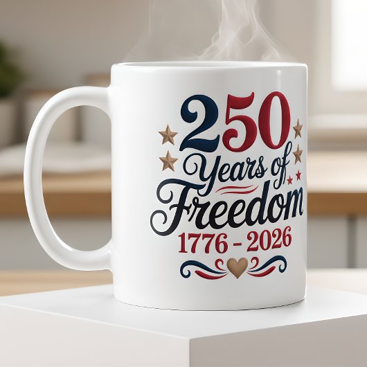 Amerika 250e verjaardag mok
