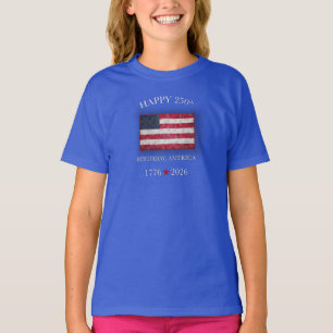 Amerika 250e verjaardag Patriottische 4 juli T-shirt