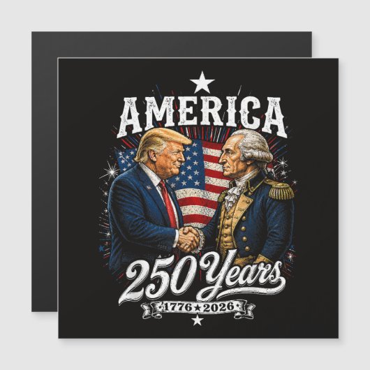 Amerika 250e verjaardag Trump Washington (Voorkant / Achterkant)