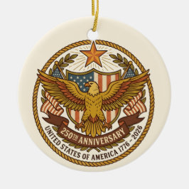 Amerika 250e verjaardag USA 250e ornament
