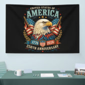Amerika 250e Verjaardagsviering Adelaar Spandoek (Beurs)
