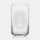 Amerika 250ste 1776 2026 blikvorm glas (Achterkant)