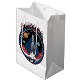 Amerika 250ste 1776 2026 medium cadeauzakje (Voorkant Gekanteld)