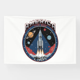Amerika 250ste 1776 2026 spandoek