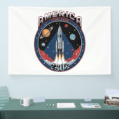 Amerika 250ste 1776 2026 spandoek (Beurs)
