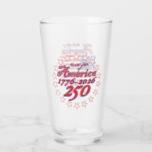 Amerika 250ste glas (Achterkant)