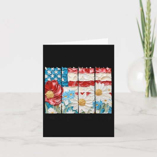 Amerika 250ste Jubileum 250 jaar Kaart (Voorkant)