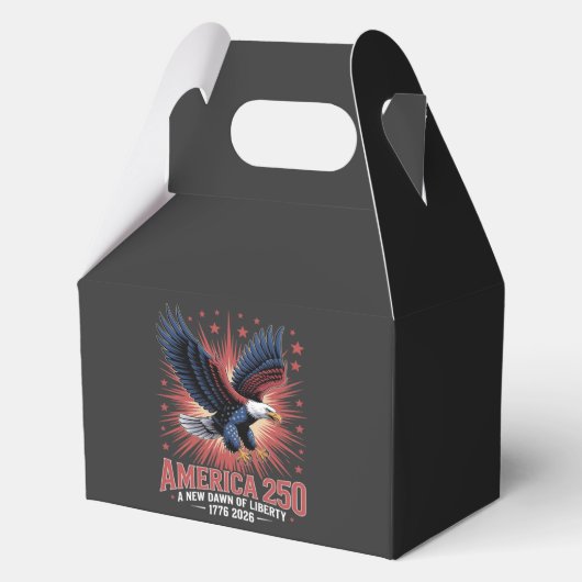 Amerika 250ste verjaardag bedankdoosjes (Voorkant)