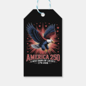 Amerika 250ste verjaardag  cadeaulabel (Achterkant)
