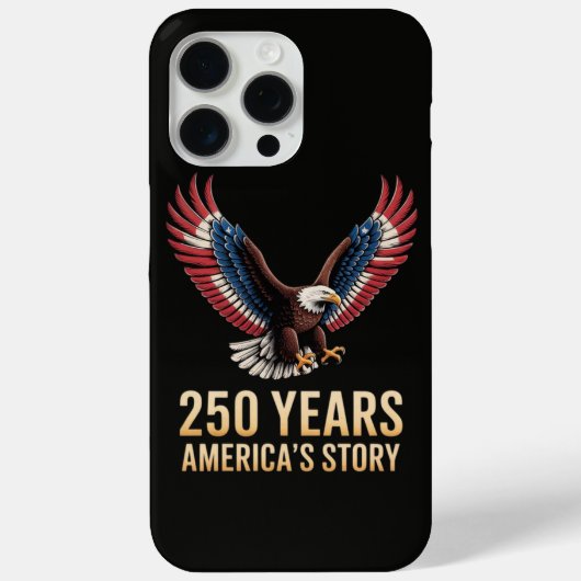 Amerika 250ste verjaardag Case-Mate iPhone case (Achterkant)