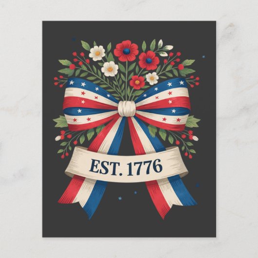 Amerika 250ste verjaardag flyer (Voorkant)