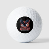 Amerika 250ste verjaardag golfballen (Voorkant)