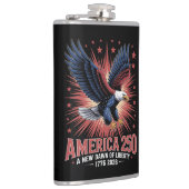 Amerika 250ste verjaardag heupfles (Rechts)