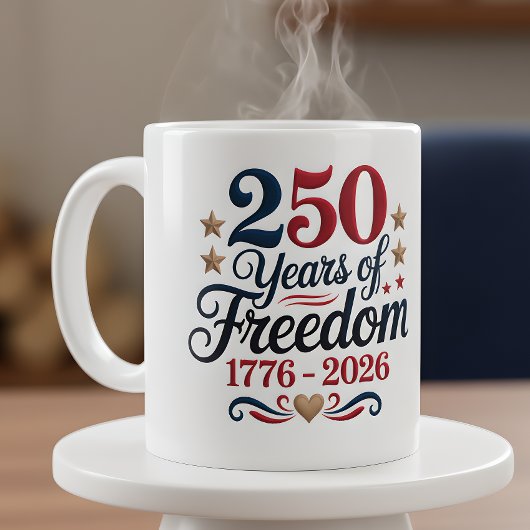 Amerika 250ste verjaardag koffiemok