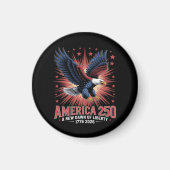 Amerika 250ste verjaardag magneet (Voorkant)