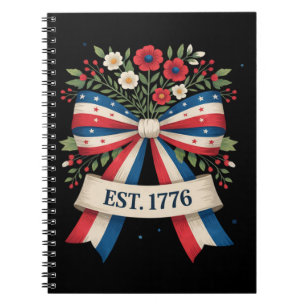 Amerika 250ste verjaardag notitieboek