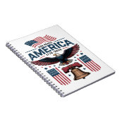 Amerika 250ste verjaardag notitieboek (Rechterzijde)