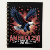 Amerika 250ste verjaardag planner (Voorkant)