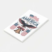 Amerika 250ste verjaardag post-it® notes (Schuin)