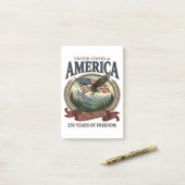 Amerika 250ste verjaardag post-it® notes (Op bureau)