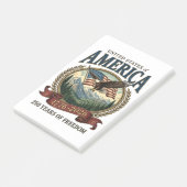 Amerika 250ste verjaardag post-it® notes (Schuin)