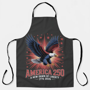Amerika 250ste verjaardag schort
