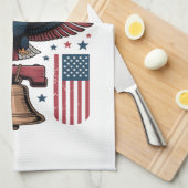 Amerika 250ste verjaardag theedoek (Quarter Fold)