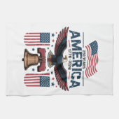 Amerika 250ste verjaardag theedoek (Horizontaal)
