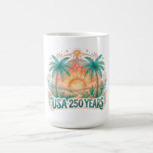 Amerika 250ste verjaardag USA Palm Beach Koffiemok