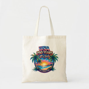 Amerika 250ste verjaardag USA Palm Beach Tote Bag