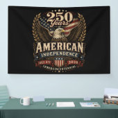 Amerika 250ste verjaardag usa spandoek (Beurs)