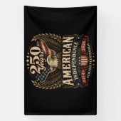 Amerika 250ste verjaardag usa spandoek (Verticaal)