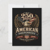 Amerika 250ste verjaardag VS Kaart (Voorkant)