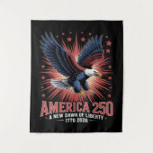 Amerika 250ste verjaardag wandkleed (Voorkant)