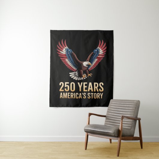 Amerika 250ste verjaardag wandkleed (In situ)