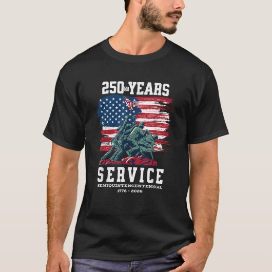 Amerika 250ste viering 250 jaar Amerika VS T-shirt (Voorkant)