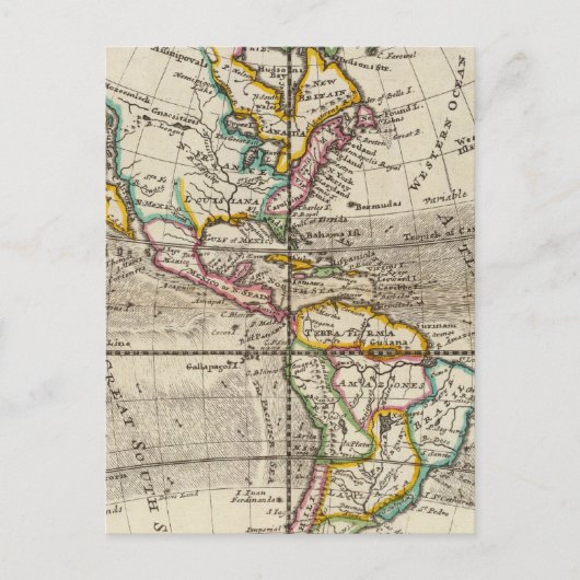 Amerika 2 briefkaart (Voorkant)