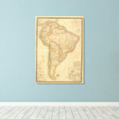 Amerika 2 canvas afdruk (Insitu (Houten vloer))