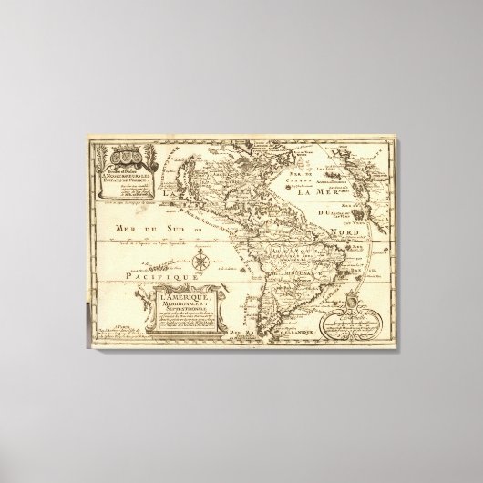 Amerika 2 canvas afdruk (Voorkant)