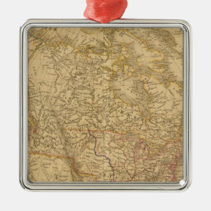 Amerika 2 metalen ornament