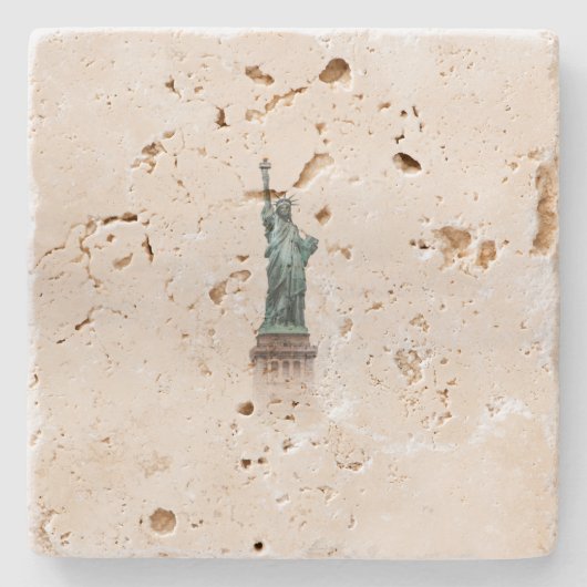 Amerika 2 stenen onderzetter (Voorkant)