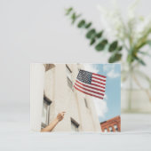 Amerika 4 briefkaart (Staand voorkant)
