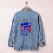 Amerika 4 juli Kamala Harris Denim Jacket (Hangar)