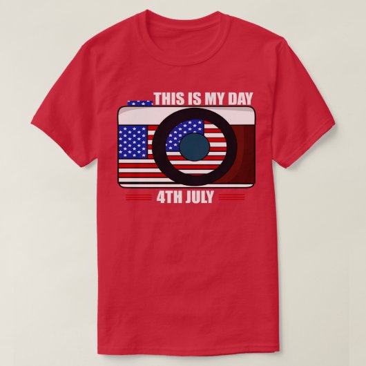 Amerika 4 juli patriottische vakantie (4) t-shirt (Design voorkant)