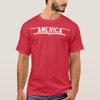 Amerika, 4 juli t-shirt