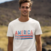 -Amerika 4 juli T-shirt
