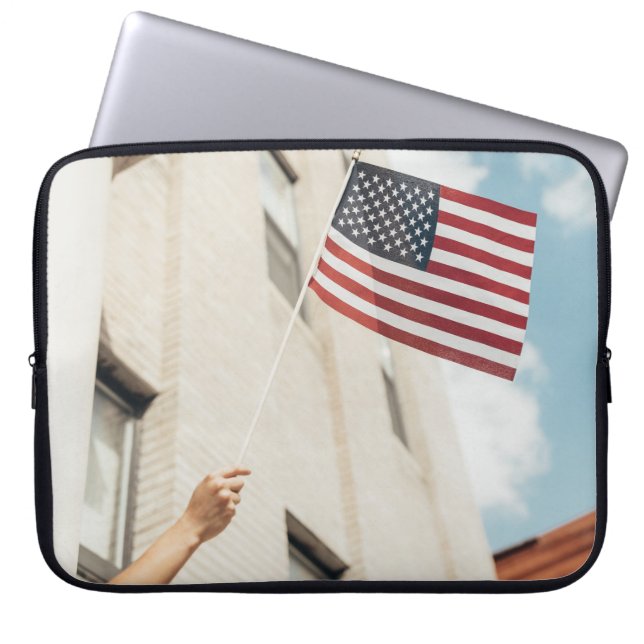 Amerika 4 laptop sleeve (Voorkant)