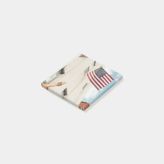 Amerika 4 post-it® notes (Schuin)