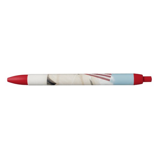 Amerika 4 zwarte inkt pen (Voorkant)