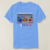 Amerika 4e feestdag juli (1) t-shirt (Design voorkant)